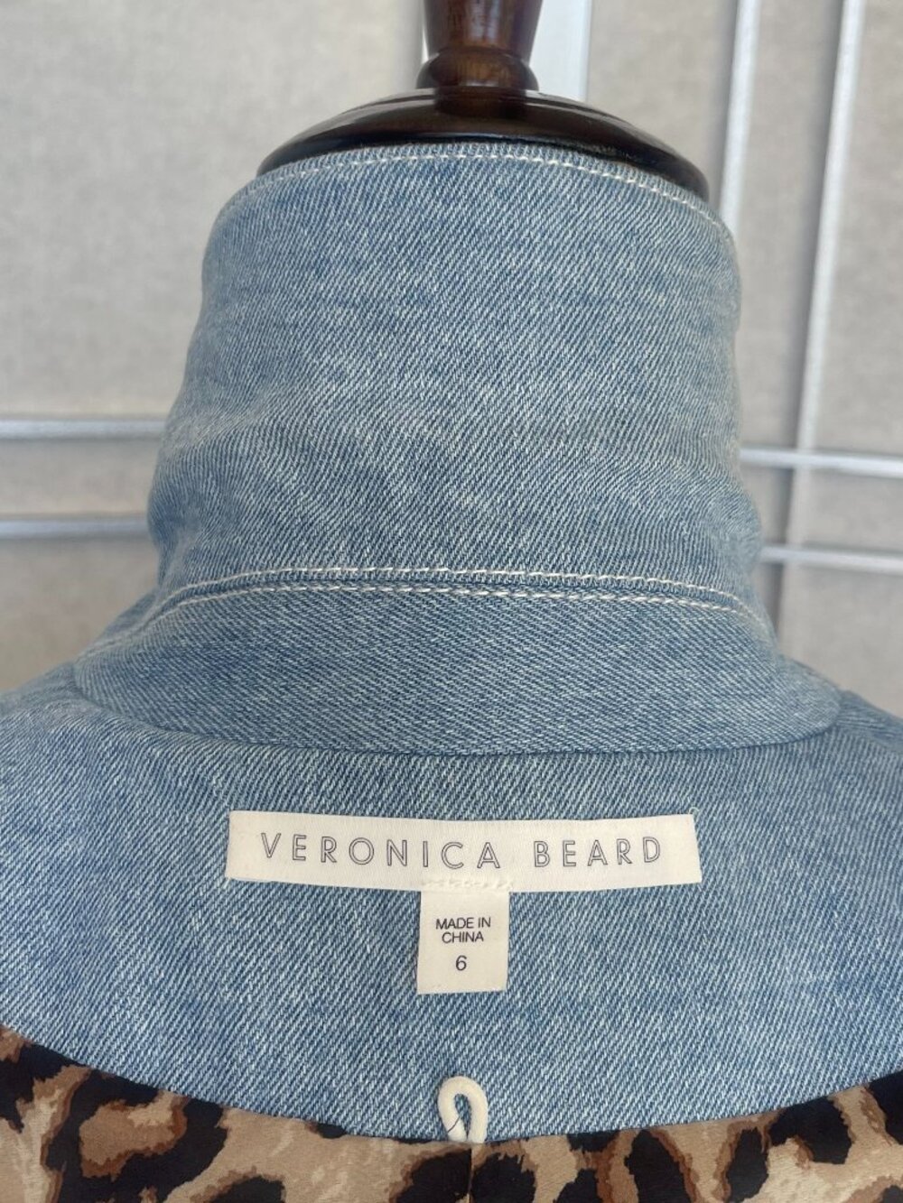 NWOT Veronica Beard Denim Miller Dickey Jacket sz 6 - Picture 9 of 14